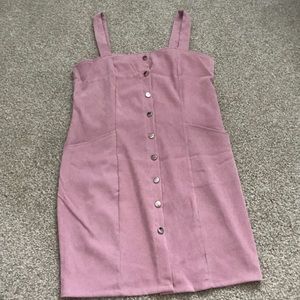 NWOT overall dress - size large